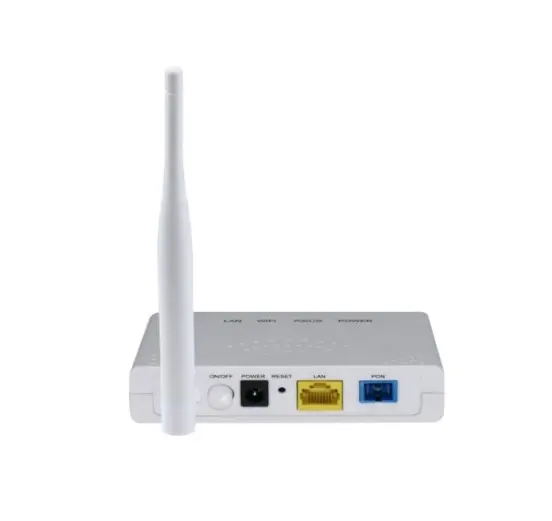 منفذ RJ45 1* 10/100/1000M، واي فاي 2.4G، 1 GPON/EPON واجهة متكاملة 0.2 كجم SC pc 0-5dBm