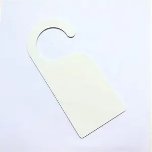 Personalized Hard Plastic FRP Door Hanger For Sublimation