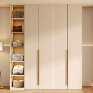 Nuevo diseño Venta caliente Tamaño personalizado Diseño de armario simple moderno Diseño de armario para dormitorio - Product Image 3