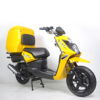Moto électrique à vente chaude 2024, moto électrique pour la livraison de nourriture avec une grande boîte, scooter électrique à deux roues pour l'eau