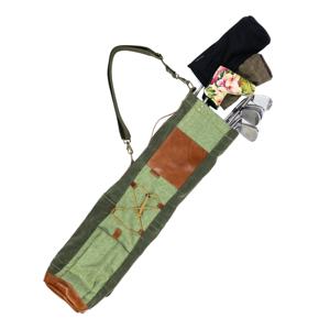 กระเป๋าใส่ลูกกอล์ฟที่สามารถพับเก็บได้ออกแบบผ้าทวีดซันเดย์พร้อมระยะการโหลดสำหรับกอล์ฟคลับ - Product Image 2