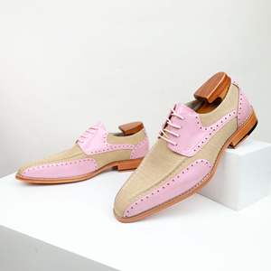 รองเท้าอ็อกซ์ฟอร์ดแบบผูกเชือกสำหรับผู้ชาย ปี 2026 คุณภาพสูง สไตล์ลำลองสำหรับธุรกิจ หนังแท้ ด้านบนกันน้ำ ระบายอากาศได้ดี ดีไซน์ Evergreen - Product Image 5