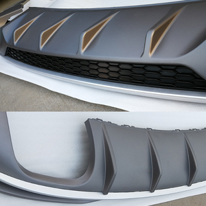 Bodykit sporting posteriore con labbro di scarico diffuso per <span class=keywords><strong>Audi</strong></span> <span class=keywords><strong>A3</strong></span> <span class=keywords><strong>Hatchback</strong></span> 2017-2019 posteriore Spoiler per paraurti posteriore - Product Image 3