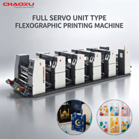 Machine d'impression flexographique pour films PET, PE, PVC, presse d'impression flexographique entièrement servo-assistée
