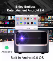Proyektor Terbaru 2025 Kualitas Terbaik Short Throw Eksterior 4k 2.4g Proyektor Gaming 3d 850lumen Video Projecteur Led Mini