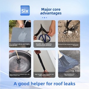 Revêtement imperméable en polyuréthane acrylique pour la réparation des fuites de toits, murs et sols - Semi-mat, applicable au rouleau/brosse/pulvérisation - Product Image 2