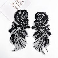 Meilleures ventes : Applique en feutre non tissé PVC à paillettes dorées, accessoires de corsage DIY pour robes de soirée, robes de mariée et tenues de spectacle