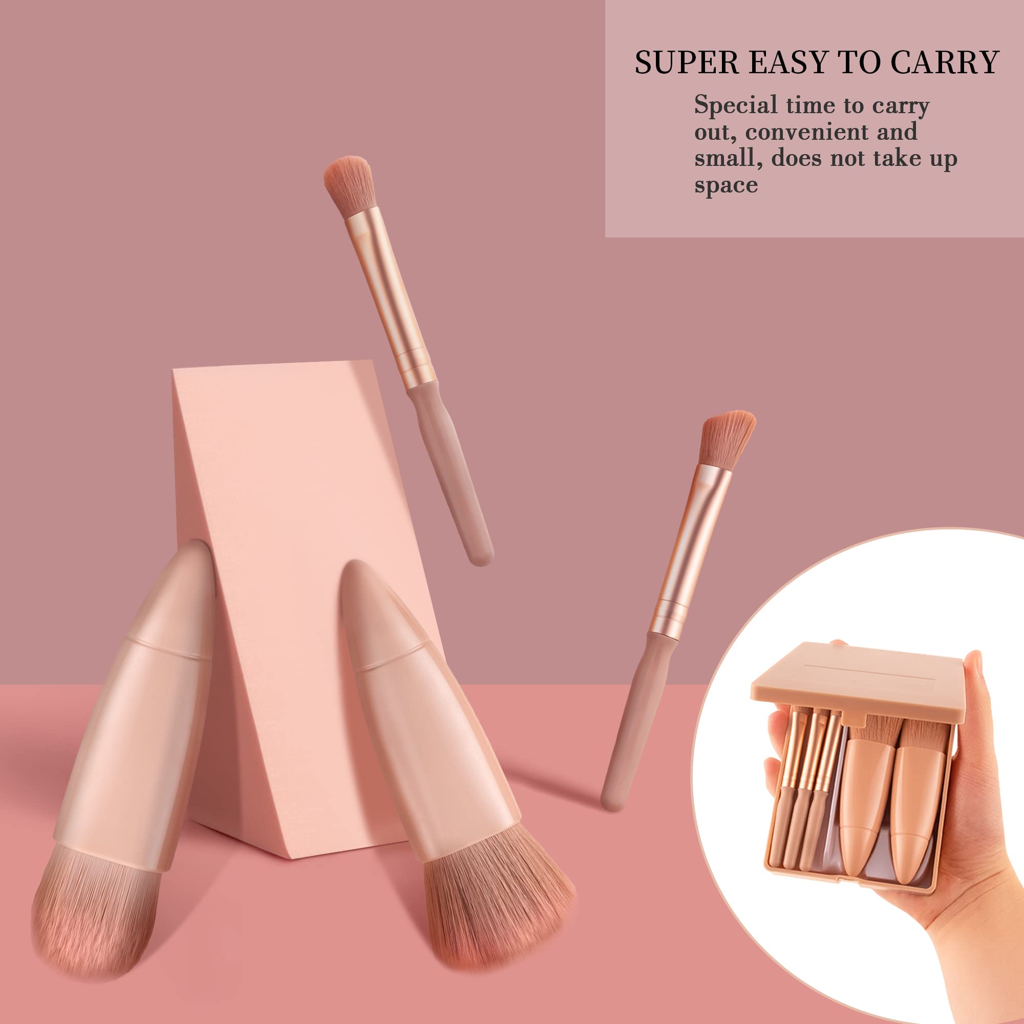 5 шт., набор кистей для макияжа