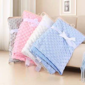 Telo da bagno in velluto a bolle per bambini e coperta per dormire avvolgente per neonati per biancheria da letto per bambini - Product Image 2