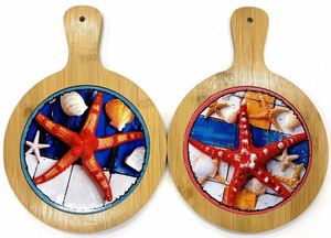 Creative Bahamas Smart Home Decor Ceramic Dining <b>Table</b> Mats and Kitchen Pads for Beach Home Decorations - Product Image 2