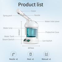 Vaporizador Facial Portátil XBH con Logotipo Personalizado, Mini Nebulizador Nasal de Ozono, Dispositivo Eléctrico de Aromaterapia de Viaje con Boquilla Iónica