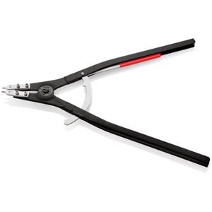 Pince à circlips KNIPEX 46 10 A6 pour circlips externes sur arbres, noire, thermolaquée, 570 mm - Product Image 2