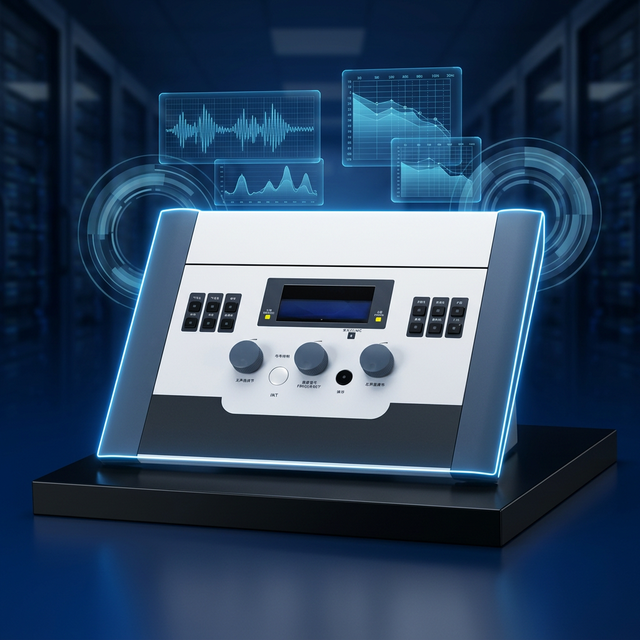 Professional Audiometer Portable for Hearing Test Both Air and Bone Conductor for Hearing Clinic