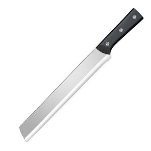 Juego de cuchillos afilados para frutas de acero inoxidable para cocina, cuchillo multiusos comercial y doméstico para sandía, cuchillo grande y largo para sandía - Product Image 3