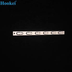 Heavy Duty Metal 12 Estaciones Mercancía Perchas Clips Tiras Con UPC Label Holder Header Display para supermercados - Product Image 3