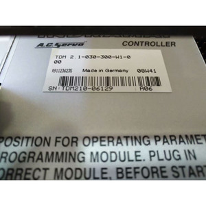 Unidad INDARAMAT TDM 2.1-030-300-W1-000 - Product Image 2