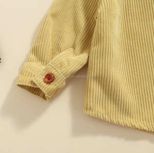 Otoño nueva ropa <span class=keywords><strong>para</strong></span> niñas bebés niños ropa <span class=keywords><strong>de</strong></span> pana trajes niñas chaqueta + pantalón sólido 2 uds ropa <span class=keywords><strong>para</strong></span> niños - Product Image 5