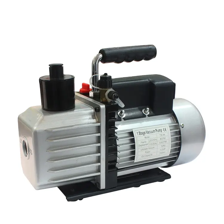 High Portable Pressure portable Car Air Conditioner Ac Rotary Vane Vacuum Pump Refrigeration With Factory Supply