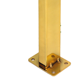 Modern Gold New Furniture Legs Furniture Accessories Square <strong>Sofa</strong> Leg Decorative <strong>Support</strong> Gold Strip Furniture Hardware for <strong>Sofa</strong> - Product Image 4