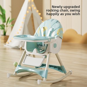 Table à manger réglable en plastique pour bébé et <span class=keywords><strong>chaise</strong></span> haute pour tout-petit avec plateau et siège pour usage domestique - Product Image 2