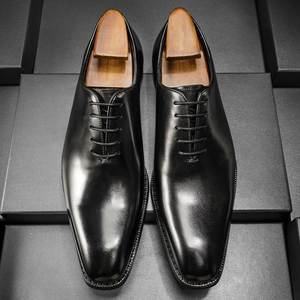 Mocasines de Cuero de Caballo de Alta Gama, Estilo Retro, Casuales, Planos, Cómodos para Caminar, para Hombre - Product Image 6