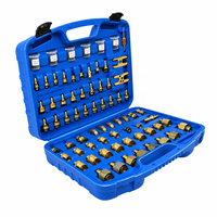 Kit d'outils professionnel pour la réparation des fuites de climatisation automobile, testeur de fuites de réfrigérant pour l'entretien de la climatisation