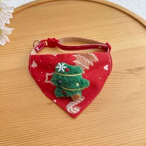 Handmade Christmas Pet Triangular <b>Scarf</b> Collar Novelty Christmas Gifts for Pets - Product Image 1