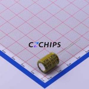 Condensador Electrolítico de Aluminio de Montaje Pasante LKME1252A101MF, Componente de Montaje Pasante THT, D10xL12.5mm 100uF 20% 100V 5mm - Product Image 2