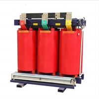 Transformateur sec monophasé haute tension GRT 100 kVA 10,5 kV 60 Hz, sortie 400 V, 15 puces, norme IEC, bobinage en couches, refroidissement ONAN/ONAF