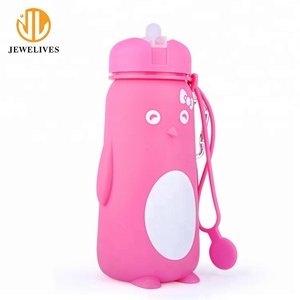 Bouteille d'eau en forme de pingouin, pour enfants, joli <span class=keywords><strong>bijou</strong></span> personnalisé, 1 pièce - Product Image 2