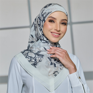 Écharpe ethnique traditionnelle du fournisseur en gros pour femmes, printemps, écharpe musulmane en voile de coton doux et uni - Product Image 2