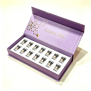 Caja de Regalo Magnética Personalizada, Hecha a Mano, de Cartón Rígido, para Viales de Péptidos, Caja de Papel para Empaque de Cosméticos y Cuidado de la Piel - Product Image 2