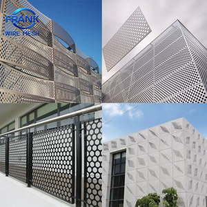 Grillage décoratif extérieur en acier inoxydable perforé galvanisé pour clôture de protection - Product Image 6