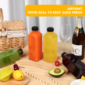 Botella de Plástico PET Transparente de 1000 ml con Logotipo Personalizado, Libre de BPA, para Jugo, Smoothie y Bebidas - Product Image 4