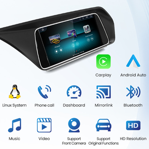 เครื่องเล่นในรถยนต์ไร้สาย STWEI ขนาด 7 นิ้ว รองรับ Android Auto สำหรับรถยนต์ Mercedes Benz E-Class รุ่น W207 A207 C207 ระบบมัลติมีเดีย Linux หน้าจอสัมผัส - Product Image 4