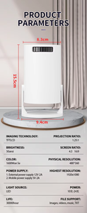 HY300 Mini Smart <b>Projector</b> Stand Video <b>Projector</b> Wireless Wifi Home LED Portable Video Full HD Smart System <b>Projector</b> HY300 - Product Image 2