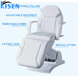 Kisen Schoonheid <span class=keywords><strong>Bed</strong></span> Apparatuur China Fabriek Elektronische Luxe <span class=keywords><strong>Massage</strong></span> Tafel Elektrische Schoonheidssalon Gezicht <span class=keywords><strong>Bed</strong></span> Met Een Motor