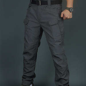 <span class=keywords><strong>Pantaloni</strong></span> Cargo da <span class=keywords><strong>Uomo</strong></span> Invernali Pesanti Softshell da Escursionismo, Antivento Idrorepellenti con Fodera <span class=keywords><strong>in</strong></span> <span class=keywords><strong>Pile</strong></span>, Caldi <span class=keywords><strong>Pantaloni</strong></span> da Esterno con Chiusura a Zip - Product Image 4