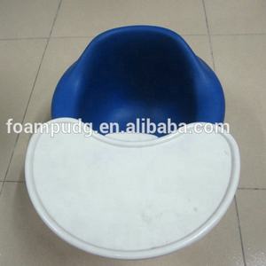 Chaise haute portable de haute qualité pour bébé, siège <span class=keywords><strong>rehausseur</strong></span> confortable et moderne en mousse PU, plastique imperméable et durable pour la cuisine - Product Image 3