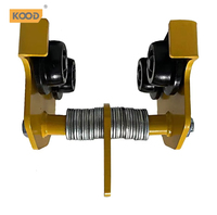 Carro manual duradero KOOD para polipasto 0,5 T-5t Contenedor enrollable personalizable OEM con cuatro ruedas a buen precio