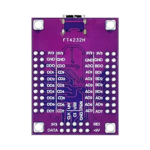 Ft4232 bốn kênh TYPE-C đến cổng nối tiếp UART/<span class=keywords><strong>SPI</strong></span>/I2C/JTAG/<span class=keywords><strong>RS232</strong></span> /RS485/RS422 mô-đun 4 kênh ft4232hl - Product Image 3