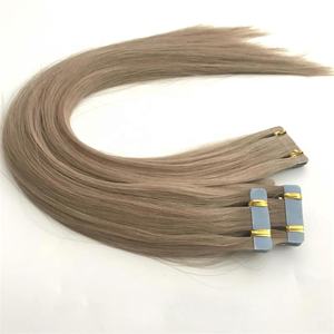 <span class=keywords><strong>Nouvelle</strong></span> Arrivée Extensions de Cheveux Humains Premium 100% Russes Européens Double Drawn Remy Skin Weft de Haute Qualité à Bandes Adhésives - Product Image 3