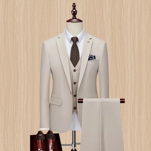 2023 Sản Phẩm Mới Mỏng Phù Hợp Với Loại Trở Lại Trung Tâm Khe Nửa Cây Gai Dầu Lót Thủ Công Người Đàn Ông Blazer Mỏng - Product Image 4