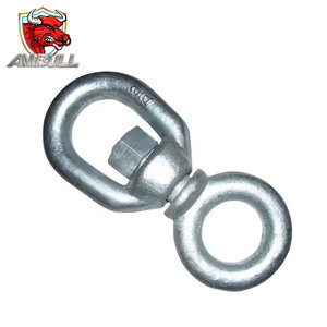 Ambull nhà máy tùy chỉnh kích thước giả mạo chuỗi Thép mạ kẽm xoay g401 liên kết chuỗi xoay đôi xoay mắt cho nhiệm vụ nặng nề - Product Image 5