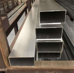 Hình chữ nhật nhôm rỗng Ống Vuông 40x40mm hình chữ nhật vuông kim loại nhôm ống vuông - Product Image 2