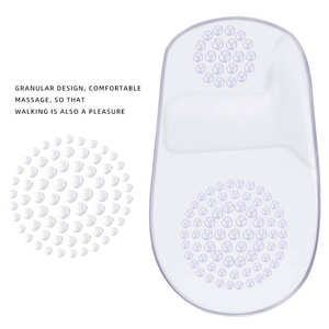 <span class=keywords><strong>Plantillas</strong></span> de Gel <span class=keywords><strong>para</strong></span> Aliviar el Dolor EN EL Talón, Almohadillas <span class=keywords><strong>para</strong></span> los Pies <span class=keywords><strong>Doloridos</strong></span> o magullados, Protección de Tacón Alto, Media Plantilla, Novedad - Product Image 4