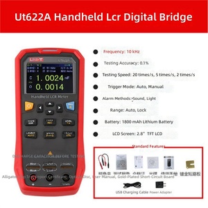 Multímetro Digital UNI-T UT611/UT612, Medidor de Capacitancia, Resistencia e Inductancia, Probador de Puente Digital - Product Image 1