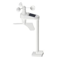 WS0102 WLAN-Wetterstation mit individuellen Temperatur-, Feuchtigkeits-, Regen- und Windsensoren, kompatibel mit Wunderground Weathercloud