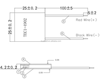 Module Peltier TEC1-4902 5V – Système de Refroidissement Thermoélectrique, Climatiseur, Kit Cellule de Réfrigération TEC, Dissipateur de Chaleur