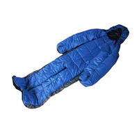 Drap de lit de camping léger et doux en polyester, imperméable, 3 saisons, avec doublure confortable pour adultes, style momie, pour sac de couchage